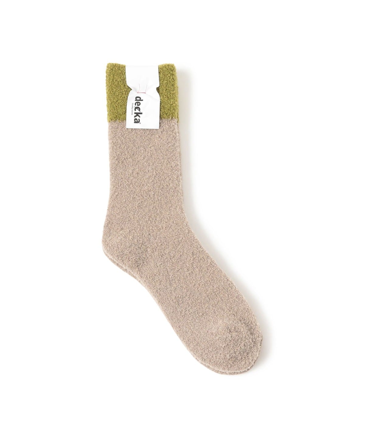 【別注】decka quality socks / アルパカ メリノウール ソックス レッグウェア MEN NATURAL FREE 【別注】decka quality socks / アルパカ メリノウール ソックス レッグウェア MEN NATURAL FREE