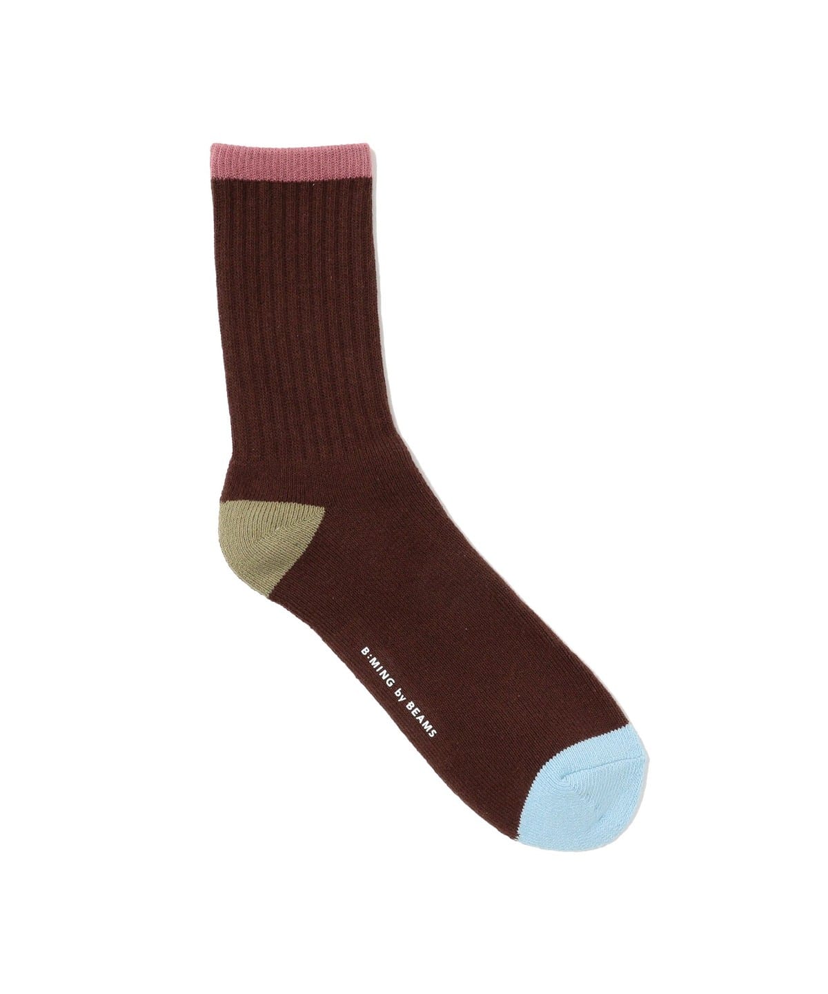 クレイジーカラー ソックス レッグウェア MEN BROWN FREE クレイジーカラー ソックス レッグウェア MEN BROWN FREE
