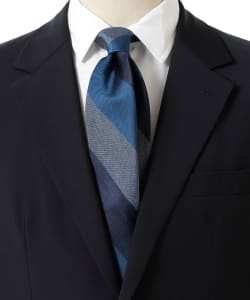 シルク ストライプ ネクタイ① 25SS