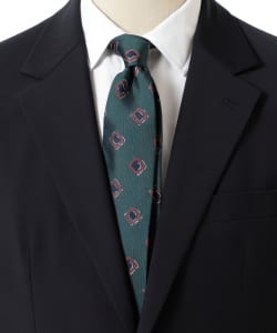 シルク 小紋柄 ネクタイ 25SS