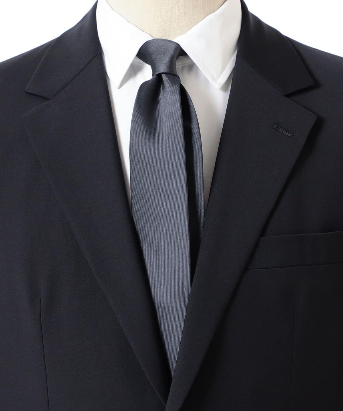 シルク ソリッド ナローネクタイ 25SS スーツ・ネクタイ MEN CHARCOAL ONE SIZE シルク ソリッド ナローネクタイ 25SS スーツ・ネクタイ MEN CHARCOAL ONE SIZE