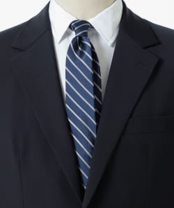 シルク ストライプ ナローネクタイ① 25SS
