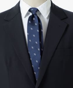 シルク 小紋柄 ナローネクタイ 25SS