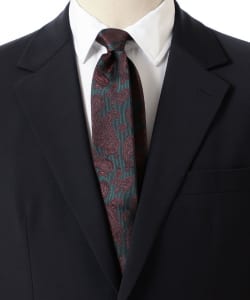 シルク ペイズリー ナローネクタイ 25SS