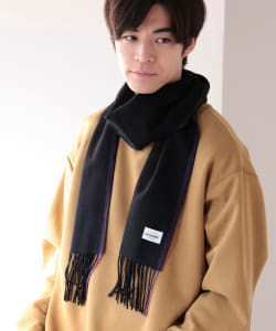 ▲B:MING by BEAMS / カシミヤ ソリッド マフラー