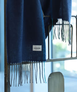 ▲B:MING by BEAMS / カシミヤ ソリッド マフラー