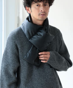 ▲B:MING by BEAMS / 中綿 フェイクレザー マフラー