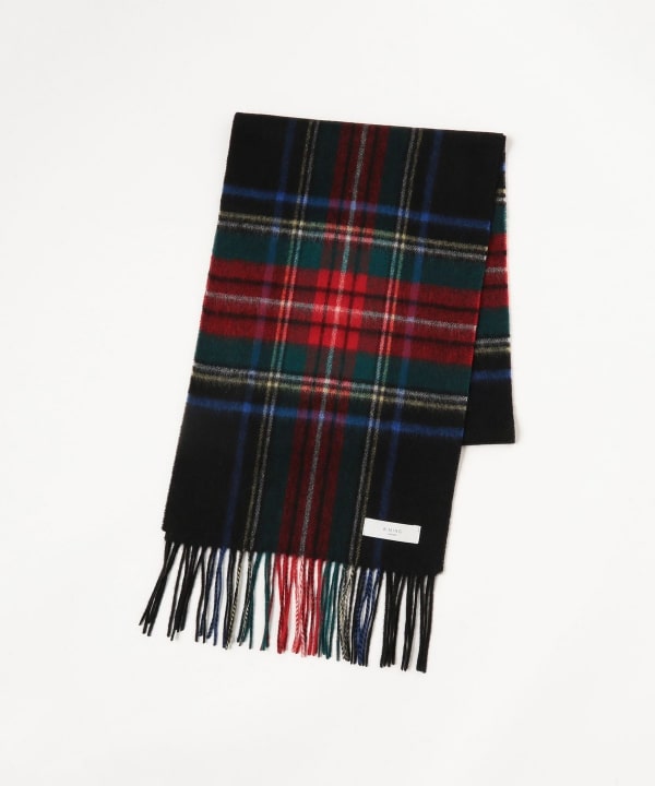 【新品】BEGG × BEAMS PLUS / 別注 タータンチェック柄マフラー 新品】BEGG × BEAMS PLUS / 別注 タータンチェック柄マフラー