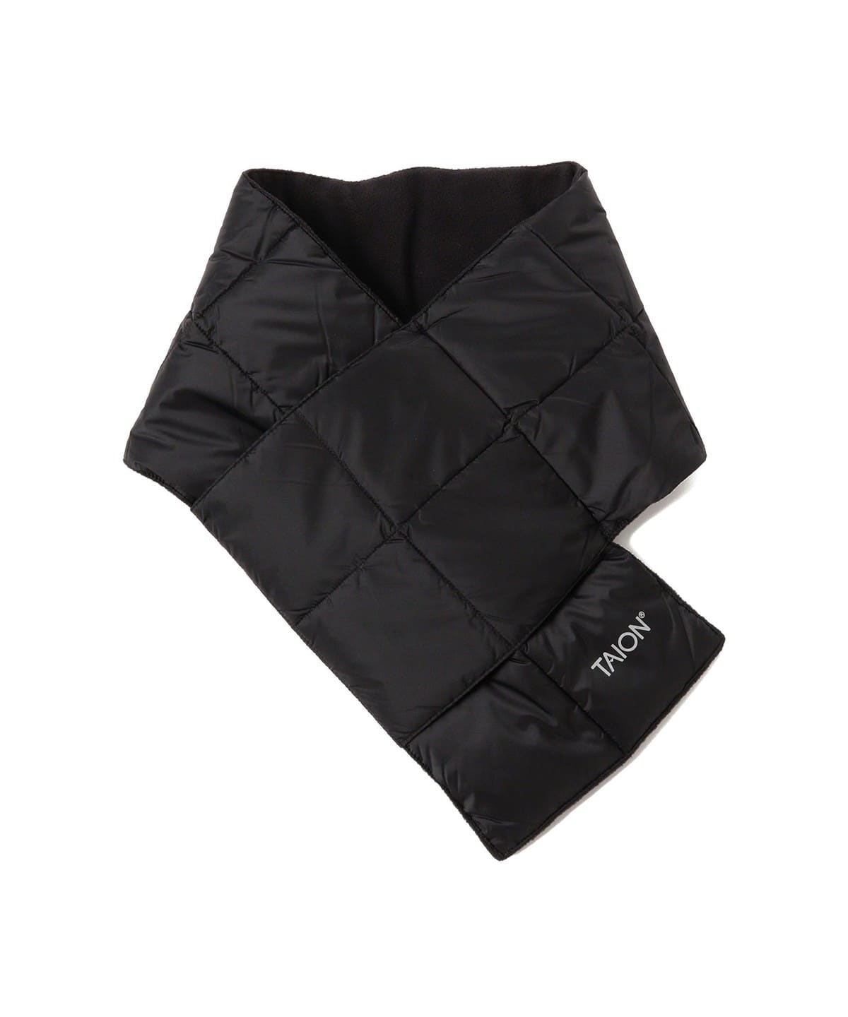 TAION タイオン / ベーシック ダウンマフラー ファッション雑貨 MEN BLACK FREE TAION タイオン / ベーシック ダウンマフラー ファッション雑貨 MEN BLACK FREE