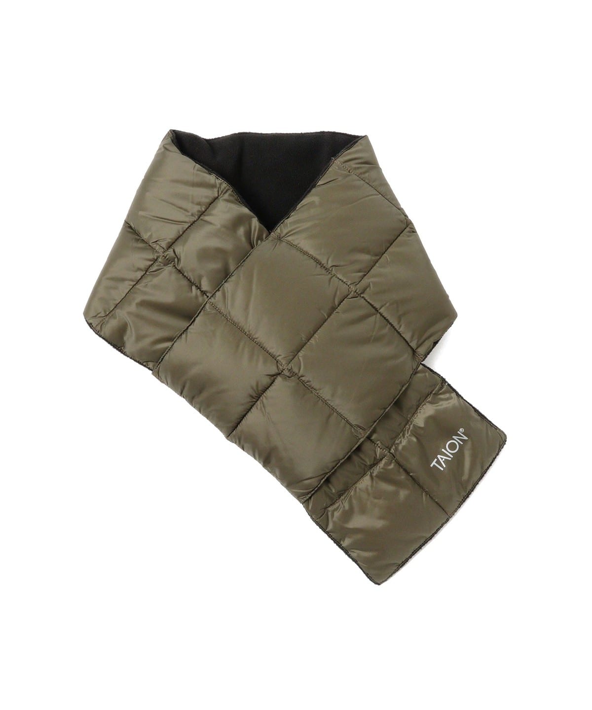 TAION タイオン / ベーシック ダウンマフラー ファッション雑貨 MEN OLIVE FREE TAION タイオン / ベーシック ダウンマフラー ファッション雑貨 MEN OLIVE FREE