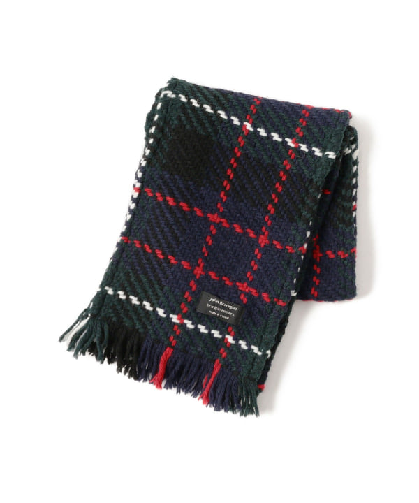 新品】BEGG × BEAMS PLUS / 別注 タータンチェック柄マフラー 新品