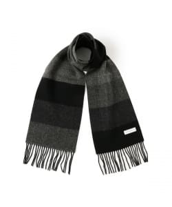 ボーダー リバーシブル マフラー