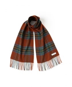 ウール チェック マフラー