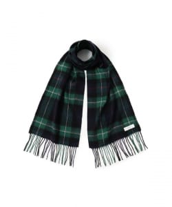 ウール チェック マフラー