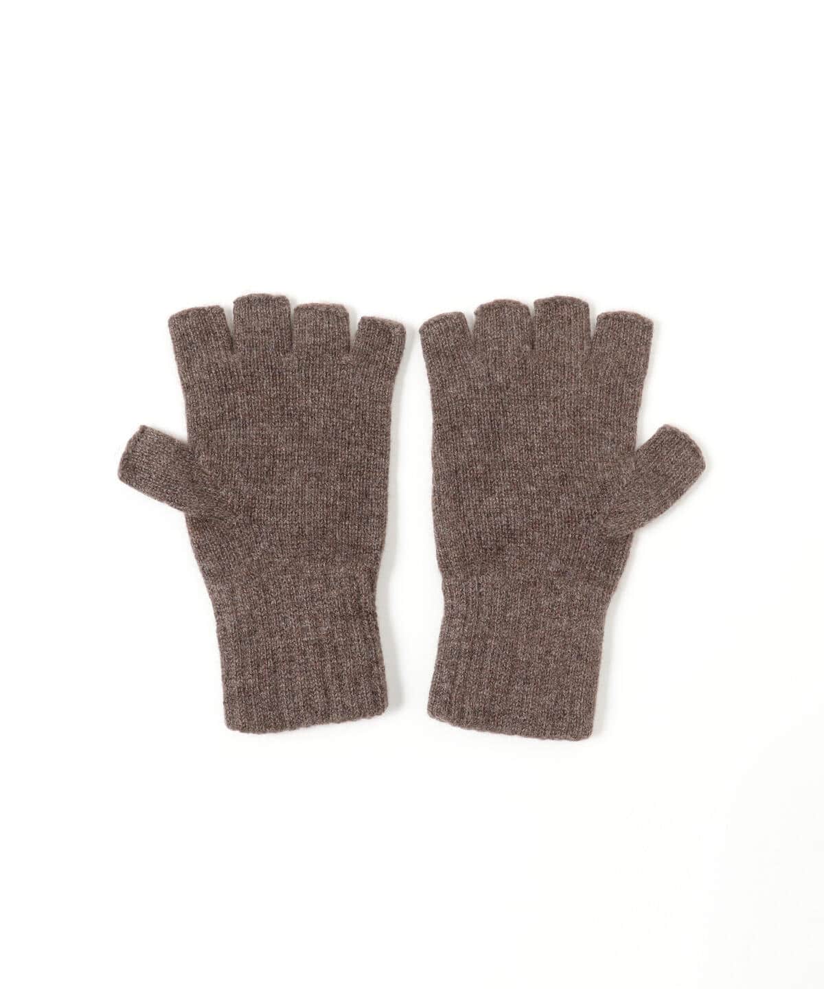 B:MING by BEAMS B:MING by BEAMS MILITARY wool fingerless gloves