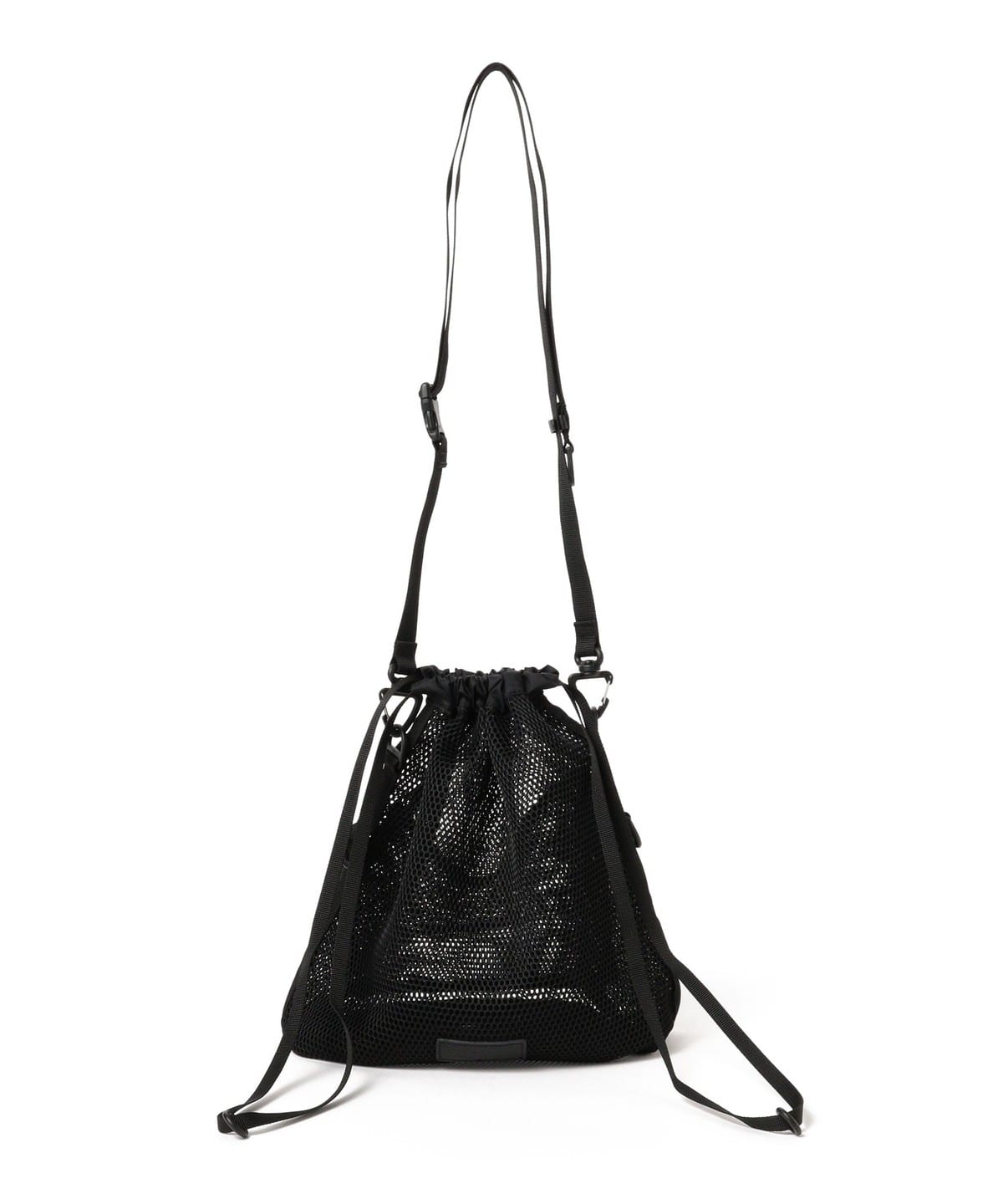 BAICYCLON by bagjack / MESH DRAW STRING BAG (SMALL) バッグ MEN BLACK FREE BAICYCLON by bagjack / MESH DRAW STRING BAG (SMALL) バッグ MEN BLACK FREE