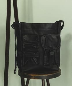 【別注】BAICYCLON by bagjack / シンセティック レザー ショルダー バッグ
