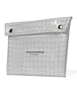▲The Container Shop × B:MING by BEAMS / 別注 PVC ミディアムポーチ