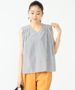 【洗える】B:MING by BEAMS / 肩タックブラウス 18SS