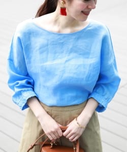 B:MING by BEAMS / ハードマンズ リネンプルオーバーシャツ 18SS