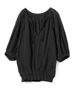【洗える】B:MING by BEAMS / 綿ドビー スキッパーブラウス