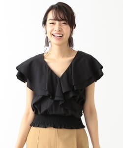 B:MING by BEAMS / ラッフルカラー ブラウス
