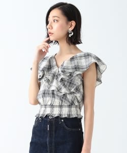 B:MING by BEAMS / ラッフルカラー ブラウス