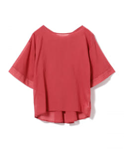 【洗える】B:MING by BEAMS / バックツイスト ブラウス