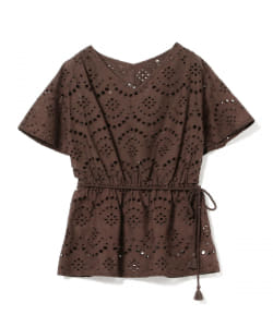 B:MING by BEAMS / カットワークレース ブラウス