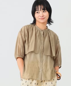 ケープシルエット ブラウス (S～M)