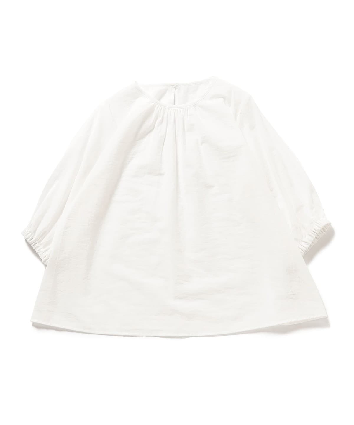 シアー ストライプ ブラウス シャツ・ブラウス WOMEN OFF WHITE ONE SIZE シアー ストライプ ブラウス シャツ・ブラウス WOMEN OFF WHITE ONE SIZE
