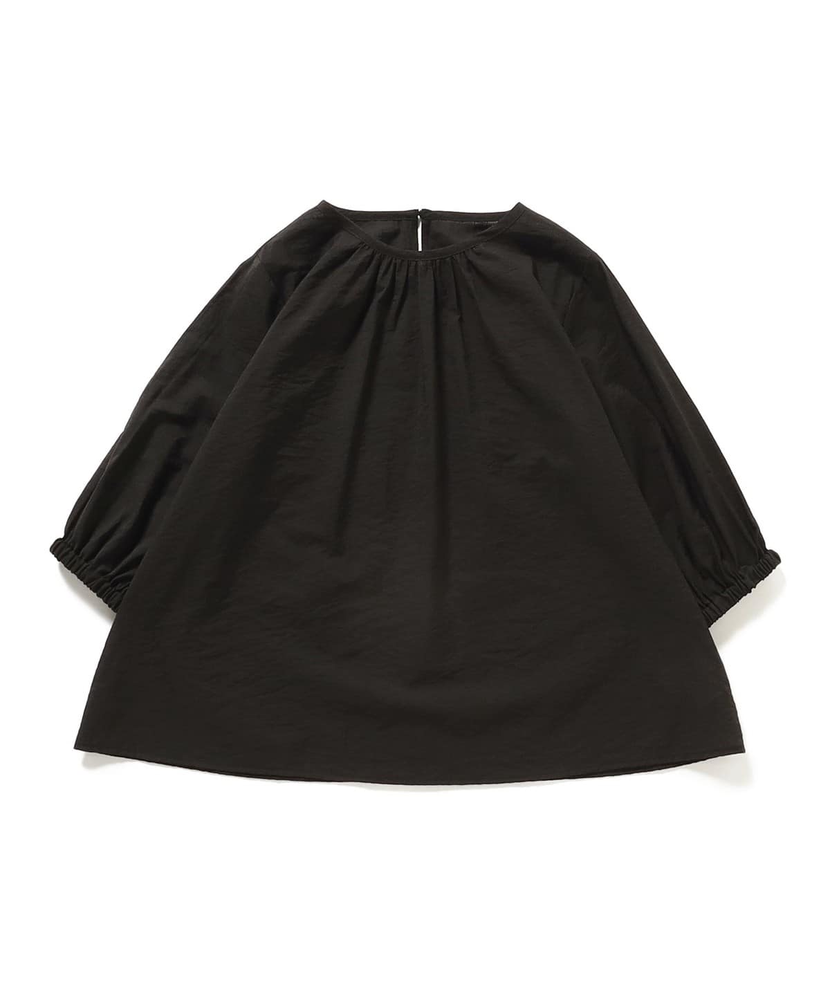 シアー ストライプ ブラウス シャツ・ブラウス WOMEN BLACK ONE SIZE シアー ストライプ ブラウス シャツ・ブラウス WOMEN BLACK ONE SIZE