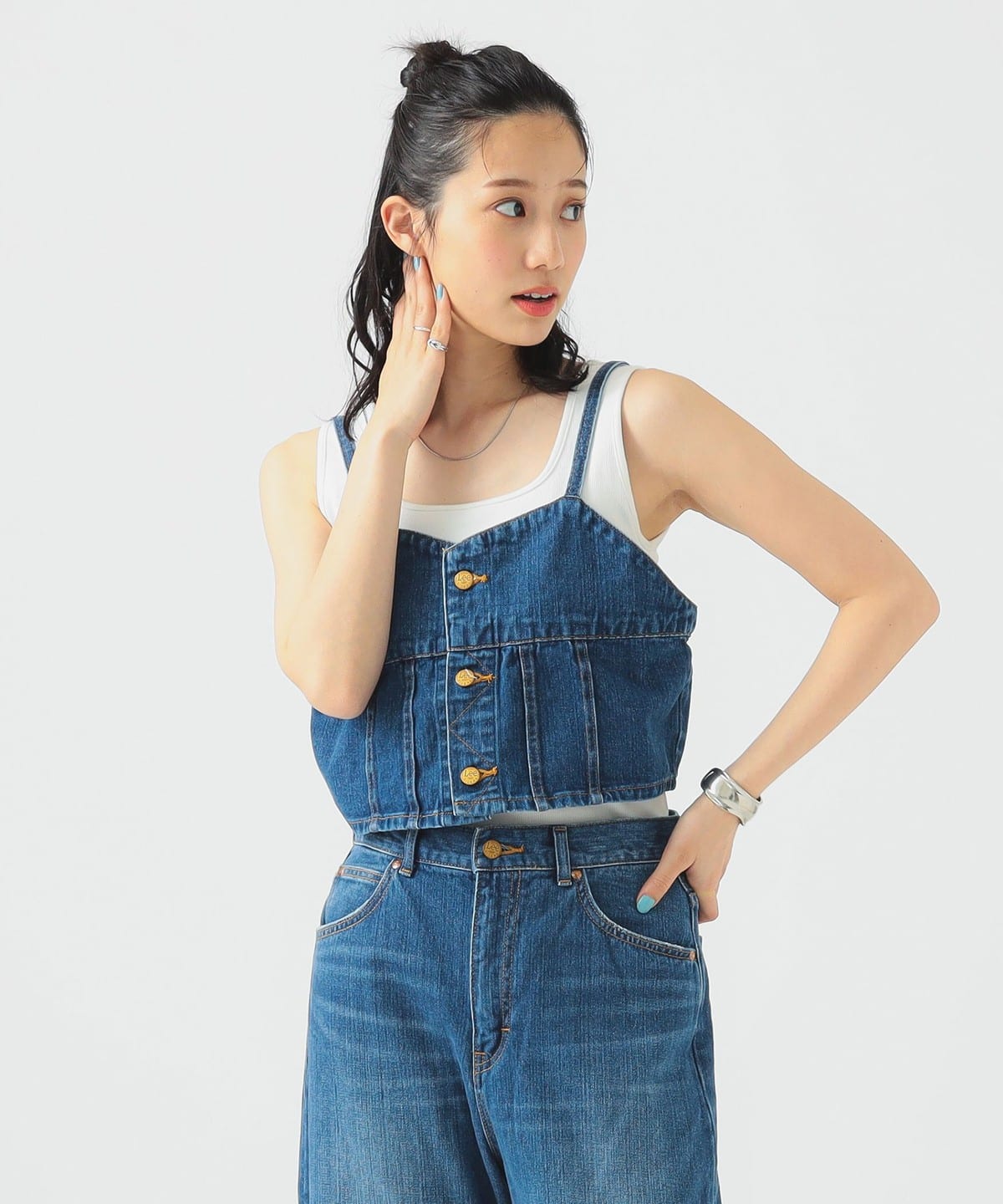Lee リー / デニム ビスチェ Tシャツ・カットソー WOMEN M. USED M Lee リー / デニム ビスチェ Tシャツ・カットソー WOMEN M. USED M