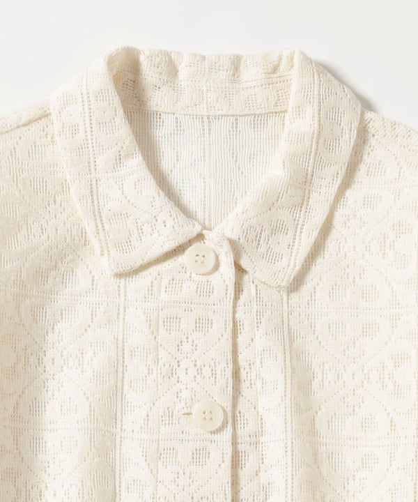 B:MING by BEAMS（ビーミング by ビームス）半袖 レース シャツ