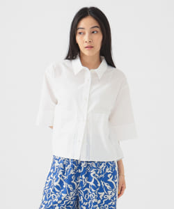 半袖 クロップド シャツ（S～M）