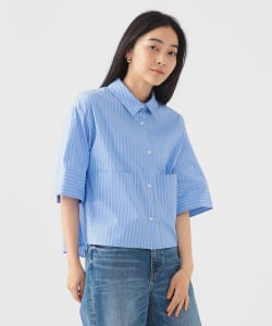 半袖 クロップド シャツ（S～M）