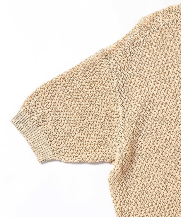 knit polo shirt