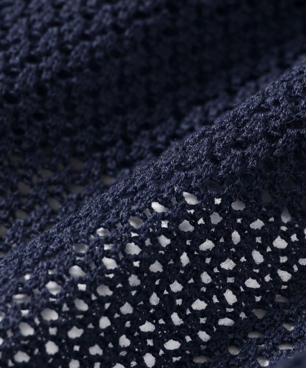 knit polo shirt