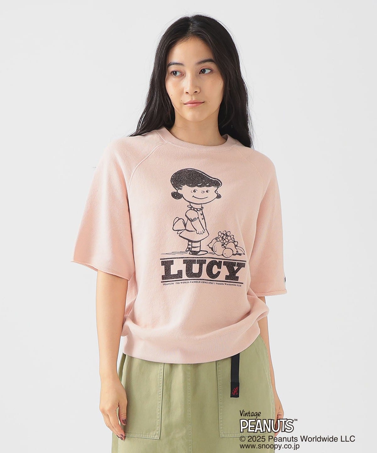 FRUIT OF THE LOOM フルーツオブザルーム / Peanuts ショートスリーブ スウェット(WOMENS) トップス WOMEN PINK ONE SIZE FRUIT OF THE LOOM フルーツオブザルーム / Peanuts ショートスリーブ スウェット(WOMENS) トップス WOMEN PINK ONE SIZE
