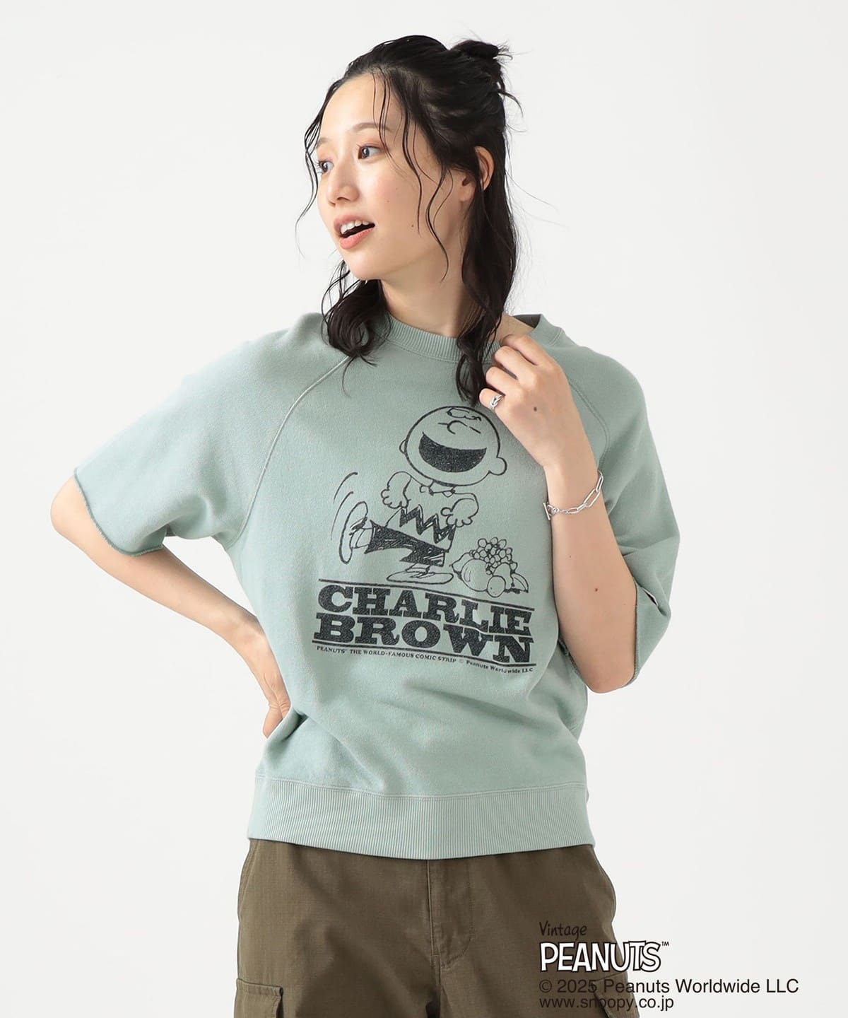 FRUIT OF THE LOOM フルーツオブザルーム / Peanuts ショートスリーブ スウェット(WOMENS) トップス WOMEN SAX ONE SIZE FRUIT OF THE LOOM フルーツオブザルーム / Peanuts ショートスリーブ スウェット(WOMENS) トップス WOMEN SAX ONE SIZE