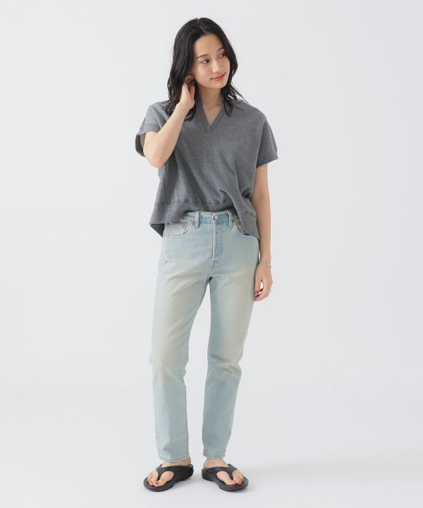 B:MING by BEAMS（ビーミング by ビームス）スキッパー 裏毛