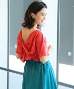 B:MING by BEAMS / 後ろねじりカットソー