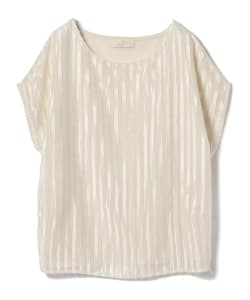 B:MING by BEAMS / ストライプジャガードコンビ プルオーバー 18AW-P
