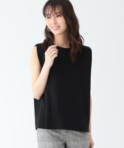 B:MING by BEAMS / ポンチ タックノースリーブ プルオーバー 19AW-P