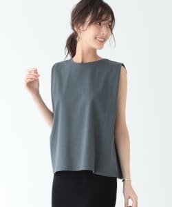 B:MING by BEAMS / ポンチ タックノースリーブ プルオーバー 19AW-P