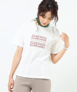 SOMETHING × B:MING by BEAMS / 別注 ロゴ Tシャツ  20
