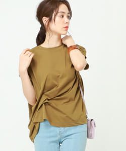 B:MING by BEAMS / アシンメトリー タックTシャツ 20SS