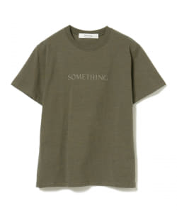 SOMETHING × B:MING by BEAMS / 別注 ロゴ Tシャツ