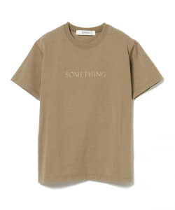 SOMETHING × B:MING by BEAMS / 別注 ロゴ Tシャツ