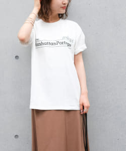 Manhattan Portage / NYC バック プリント Tシャツ